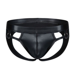 New in Bag, not tagged Faux Leather Jockstrap sz L